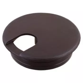 Заглушки ELEMENT для стола кабель-канал, коричневый, пластик