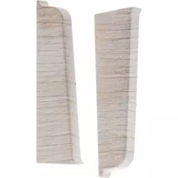 Заглушки торцевые Qvant Q01, дуб альпийский, пара