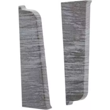 Заглушки торцевые Qvant Q02, дуб мирум, пара