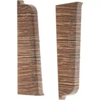 Заглушки торцевые Qvant Q08, дуб миллениум, пара