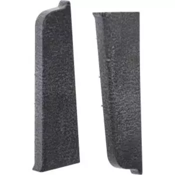 Заглушки торцевые Qvant Q09, монолит, пара