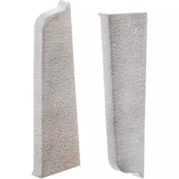 Заглушки торцевые Qvant Q10, дуб бастион, пара