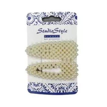 Заколка для волос Stydio Style, 2 шт, с жемчугом