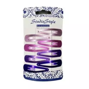 Заколка для волос Stydio Style клик-клак, 8 шт