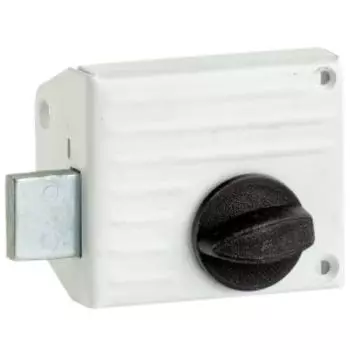 Замок накладной ЗЕНИТ, цилиндровый, 1 ригель