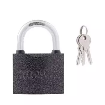 Замок навесной НОРА-М ЗН-212, 70 мм, 3 ключа