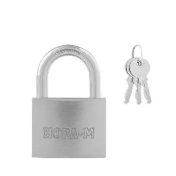 Замок навесной НОРА-М ЗН-808, 60 мм, 3 ключа