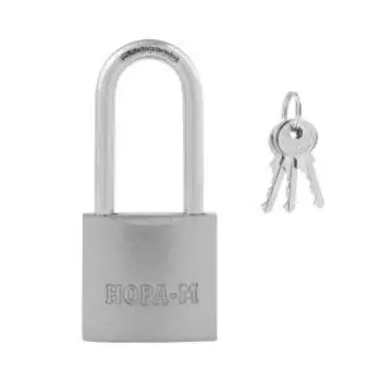 Замок навесной НОРА-М ЗН-808дд, 32 мм, 3 ключа