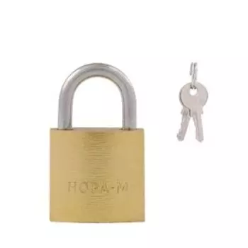 Замок навесной НОРА-М ЗН-810, 20 мм, 2 ключа