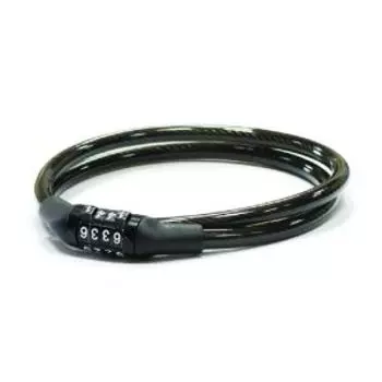 Замок тросовый, кодовый, 8x800мм