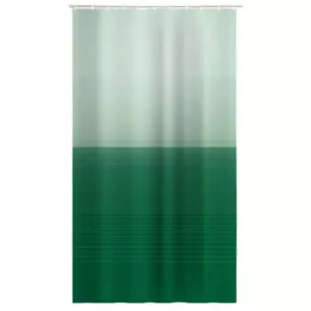 Занавеска для ванной Градиент зеленый, 178х180 см