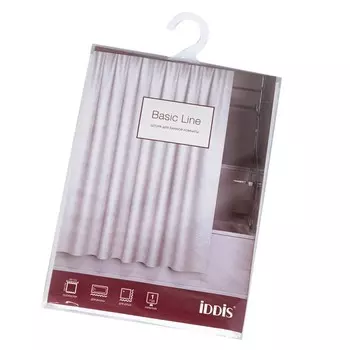 Занавеска для ванной комнаты Basic, 200х180 см