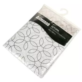 Занавеска для ванной комнаты Домовой Бесконечность, 180х180 см