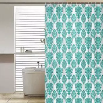Занавеска для ванной комнаты Вензель, 180х180 см, Peva