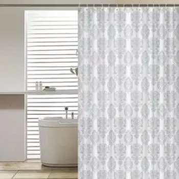 Занавеска для ванной комнаты Вензель, 180х180 см, Peva