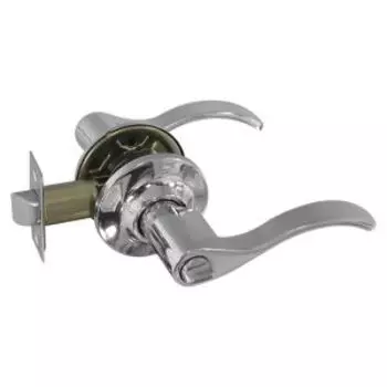 Защелка межкомнатная Isparus НН-03, фиксатор, хром