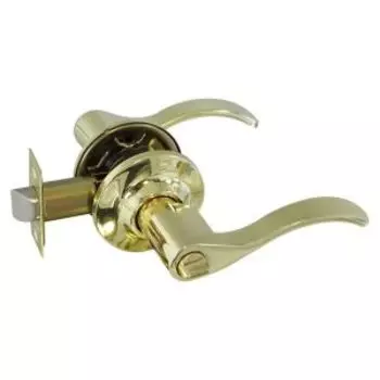 Защелка межкомнатная Isparus НН-03, фиксатор, золото