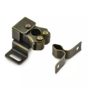 Защелка роликовая №1, 34 мм, старая бронза