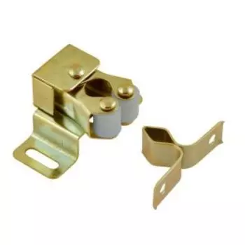 Защелка роликовая №1, 34 мм, золото