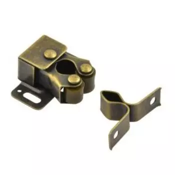 Защелка роликовая №2, 24 мм, старая бронза