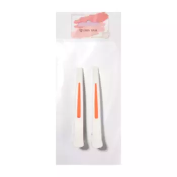 Зажим для волос Queen Fair, 2 шт, металл/пластик, в ассортименте