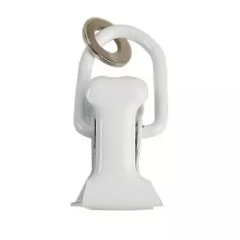 Зажимы Арт-Декор для струны, 10 шт, металл, белый