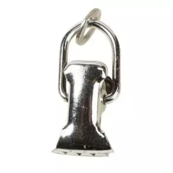 Зажимы Арт-Декор для струны, 10 шт, металл оцинкованный