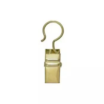 Зажимы Уют для колец, 28 мм, 10 шт, металл, латунь