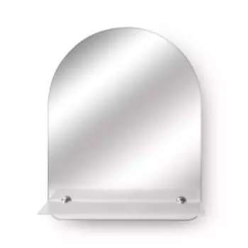 Зеркало Арка с полкой, 40х50 см