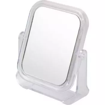 Зеркало косметическое Рыжий кот, 13.4х10.4х2 см, двустороннее