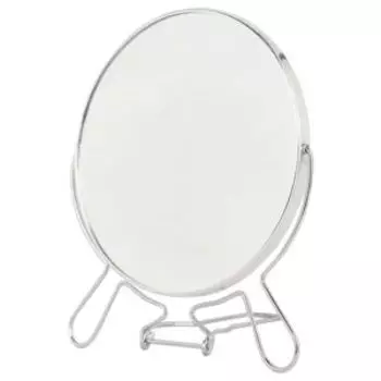 Зеркало настольное Ameli в металлической оправе, 17 см