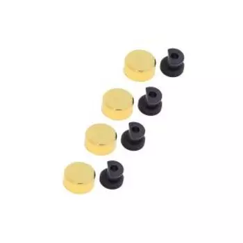 Зеркалодержатель, 25мм, золото, металл, пластик