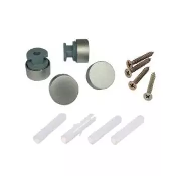 Зеркалодержатель Tech-Krep, без сверления, 17 мм, матовый никель