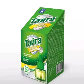 Жидкость от комаров Тайга, 30 мл, 30 ночей