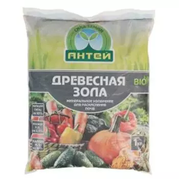 Зола древесная Антей, 1 кг
