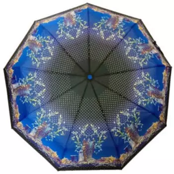 зонт женский RAINDROPS автомат с рисунком