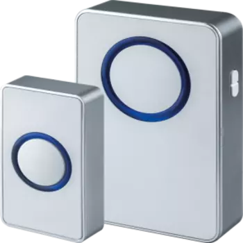 Звонок Navigator 61 272, на батарейках, 36 мелодий, серебро