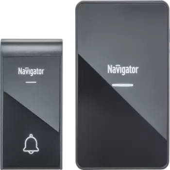 Звонок Navigator 80 512, 36 мелодий, на батарейках, черный