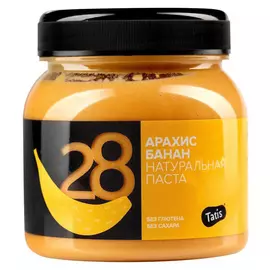 Арахисовая паста Tatis "Банан", 250 г