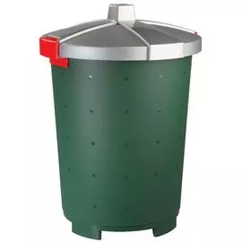 Бак хозяйственный Phibo "Бинго", пластиковый, зеленый, 65 л