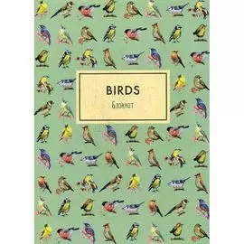 Блокнот Эксмо "Birds"