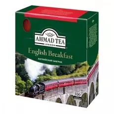 Чай Ahmad "English Breakfast", черный, 100 пакетиков