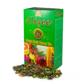Чай Alizee "Magic Fruit Green Tea", зеленый листовой, 100 г
