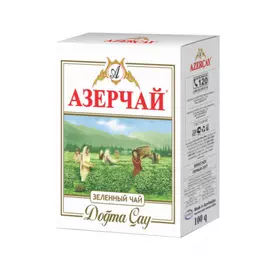 Чай Азерчай зелёный крупнолистовой, 100 г