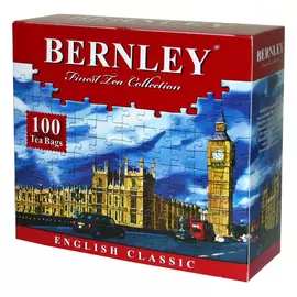 Чай Bernley "English Сlassic", черный, 100 пакетиков