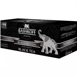 Чай черный Bashkoff tea "Black Edition", 25 пакетиков