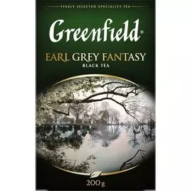 Чай черный Greenfield Earl Grey Fantasy, с добавками, 200 г