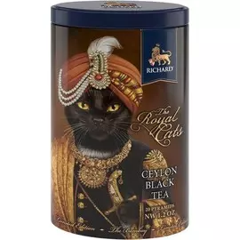 Чай черный Richard "Royal Cats Bombay", 20 пирамидок