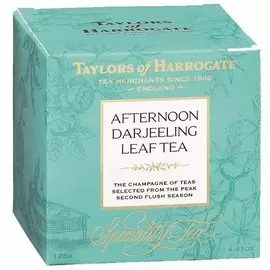 Чай черный Taylors of Harrogate "Дарджилинг | Полдник", листовой, 125 г