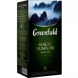 Чай черный Greenfield Magic Yunnan, 25 пакетиков